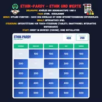 Vorschau - Spiele - Ethik-Pardy - Ethik und Werte - Deckblatt