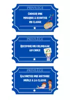 Aperçu - Matériel interactif - Outil les tickets de privilègres - Page 1