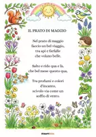 anteprima - Esercizi - Filastrocche di maggio scuola primaria (colori e bianco e nero) - Pagina 3