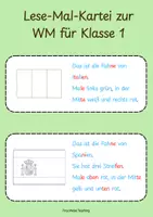 Vorschau - Arbeitsblätter - Lesekartei WM 2026 - Klasse 1-4 - Seite 2