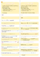 Vorschau - Arbeitsblätter - Tandembögen: On va où le weekend? aller à / chez im Sprechkontext - Seite 1