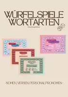 Vorschau - Spiele - Würfelspiele zu den Wortarten - Deckblatt