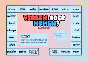 Vorschau - Spiele - Würfelspiele zu den Wortarten - Seite 2