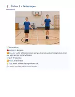 Vorschau - Unterrichtsreihen - Stationsarbeit Fitness Klasse 7/8 (mit Laufzettel + Reflexion) - Seite 3