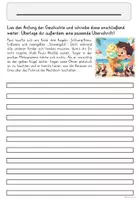 Vorschau - Arbeitsblätter - Geschichten weiterschreiben: Wachsendes Materialpaket📝✨📦 | Klasse 3 bis 4 | Deutsch | Kreatives Schreiben - Seite 3