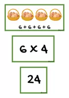 Vista previa - Refuerzo / NEE / Materiales de apoyo - INICIACIÓN A LA MULTIPLICACIÓN - página 3