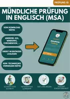 Vorschau - Spiele - Interaktive Lernapp für die mündliche Englischprüfung - MSA - Deckblatt