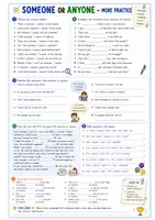 Vorschau - Arbeitsblätter - Englisch someone or anyone Klasse 5-6 - Seite 3