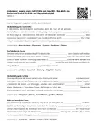 Vorschau - Arbeitsblätter - Jugend ohne Gott (Ödön von Horváth) - Das Motiv des Fisches als Symbol für Kälte und Empathielosigkeit (Lückentext und Übungen) - Seite 1