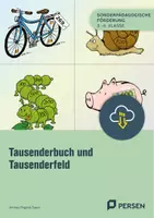 Vorschau - Arbeitsblätter - Tausenderbuch und Tausenderfeld - sonderpädagogischer Bedarf - Deckblatt