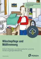 Vorschau - Stundenentwürfe - Wäschepflege und Mülltrennung - Einfache Materialien zum lebenspraktischen Lernen für Schüler mit geistiger Behinderung - Deckblatt