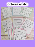 Vista previa - Manualidades / Dibujos para colorear - Colorea el abc - Portada
