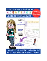 Vista previa - Refuerzo / NEE / Materiales de apoyo - Descanso Cerebral: Acertijos Lógicos e Inclusivos (ESO y Bachillerato) - página 1