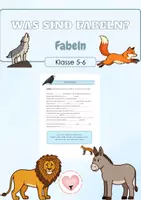 Vorschau - Arbeitsblätter - Fabeln - Seite 1