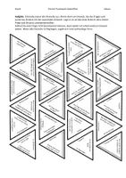 Vorschau - Arbeitsblätter - Dreieck Puzzel Zauberflöte (Wolfgang Amadeus Mozart) - Deckblatt