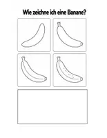 Vorschau - Mal- und Bastelvorlagen - Früchte zeichnen Schritt für Schritt – Zeichenblätter für Kindergarten & 1. Klasse (10 Motive) - Seite 3