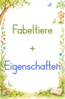 Vorschau - Arbeitsblätter - Materialpaket: Fabeln in Aquarell-Optik – liebevoll, kindgerecht und vielseitig einsetzbar - Seite 2