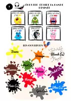 Vista previa - Unidades / Secuencias / Situaciones de Aprendizaje - Situación de Aprendizaje: "Un monde de couleur" - Francés 5º Primaria (Colores, Material Escolar y Emociones) - página 1