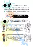 Vista previa - Unidades / Secuencias / Situaciones de Aprendizaje - Situación de Aprendizaje: "Un monde de couleur" - Francés 5º Primaria (Colores, Material Escolar y Emociones) - página 2