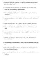 Vorschau - Arbeitsblätter - simple past questions positive and negative statements editierbar in word - Seite 3
