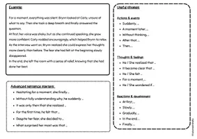 Vorschau - Merkblätter - How to write a continuation of a story - Merkblatt (ZP10 geeignet) - Seite 2