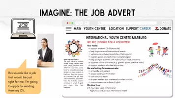 Vorschau - Arbeitsblätter - Role Play: job interview - Deckblatt