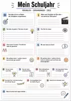 Vorschau - Arbeitsblätter - Abschluss des Schuljahres (Ranking, Reflexion, Bingo) - Seite 2