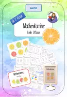 Vorschau - Arbeitsblätter - Mathevitamine, Ende 2./Anfang 3.Klasse, Jahresstoff - Deckblatt