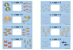 Vorschau - Spiele - Mengen vergleichen - Anfangsunterricht - Mathematik - Seite 3