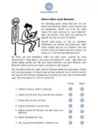 Vorschau - Arbeitsblätter - Leseverstehen Sitara (DaZ/DaF) - auch geeignet für Erwachsene - Deckblatt