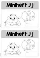 Vorschau - Arbeitsblätter - Miniheft J j - Buchstabeneinführung - Seite 2