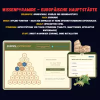 Vorschau - Spiele - Wissenpyramide - Europäische Hauptstädte - Deckblatt