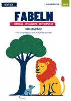 Vorschau - Arbeitsblätter - Klassenarbeit Fabeln Klasse 5 | Der Löwe und die Maus | Mit Erwartungshorizont - Deckblatt
