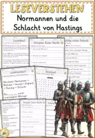 Vorschau - Arbeitsblätter - Wikinger – Leben & Entdecker Leseverständnis (Klasse 4–6) mit Arbeitsblättern Materialpaket - Seite 1