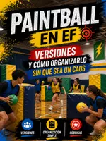Vista previa - Juegos / Gamificación - Paintball en Educación Física - Portada