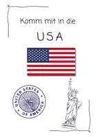 Vorschau - Arbeitsblätter - USA Unterrichtsmaterial Klasse 2-3 | Arbeitsblätter & Projektarbeit - Seite 1