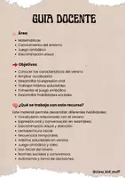 Vista previa - Unidades / Secuencias / Situaciones de Aprendizaje - PROYECTO VERANO: UN VERANO LLENO DE AVENTURAS - página 2