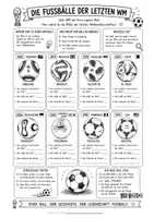 Vorschau - Arbeitsblätter - Fußball WM – Die Bälle der Weltmeisterschaften | Lernposter & differenzierte Arbeitsblätter (Klasse 2–6, DaZ geeignet) - Seite 2