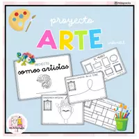 Vista previa - Unidades / Secuencias / Situaciones de Aprendizaje - PROYECTO SOMOS ARTISTAS - ABP INFANTIL ARTE - Portada
