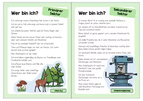 Vorschau - Arbeitsblätter - Wer bin ich? – Wirtschaftssektoren und Berufe - Seite 2