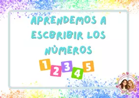 Vista previa - Hojas de trabajo - APRENDEMOS A DIBUJAR LOS NÚMEROS - página 1