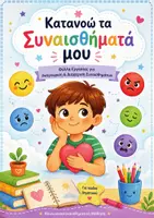 Προεπισκόπηση - Φύλλα εργασίας - Συναισθήματα για Παιδιά | Φύλλα Εργασίας SEL - Εξώφυλλο