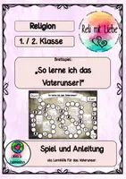 Vorschau - Spiele - Brettspiel: So lerne ich das Vaterunser! - Deckblatt