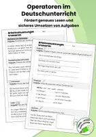 Vorschau - Arbeitsblätter - Arbeitsanweisungen verstehen – Operatorentraining Klasse 3–5 - Seite 2