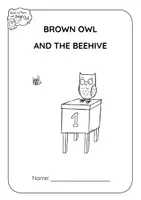 Vista previa - Hojas de trabajo - Brown Owl and the Bee Hive - WORKBOOK / WORKSHEETS - página 1