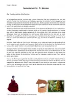 Vorschau - Klassenarbeiten - Klassenarbeit_Märchen_Die Tochter und die Stieftochter - Deckblatt