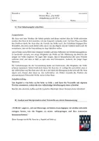 Vorschau - Klassenarbeiten - Klassenarbeit: Die Welle (3. Varianten) - Deckblatt