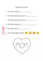 Προεπισκόπηση - Φύλλα εργασίας - Mother’s Day Activity Pack |Printable PDF - Σελίδα 2