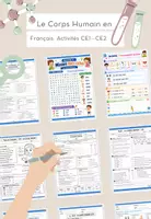 Vorschau - Arbeitsblätter - Le Corps Humain en Français Activités CE1–CE2 - Deckblatt