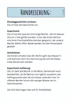 Vorschau - Stundenentwürfe - Lerneinheit Wasser - Wohin geht das Wasser? Verdunstung Teil 5 - Seite 1